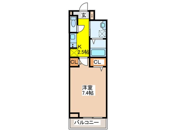 ジュネスエトワールの物件間取画像